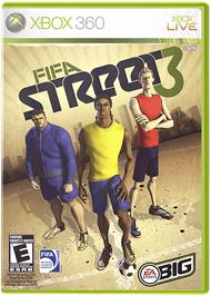 Box cover for FIFA Street 3 on the Microsoft Xbox 360.