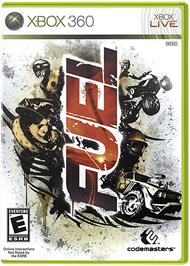 Box cover for FUEL on the Microsoft Xbox 360.