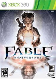 Box cover for Fable Anniversary on the Microsoft Xbox 360.