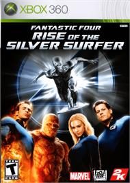 Box cover for Fantastic Four: Rise of the Silver Surfer on the Microsoft Xbox 360.