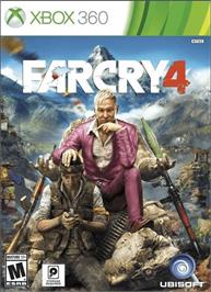 Box cover for Far Cry 4 on the Microsoft Xbox 360.
