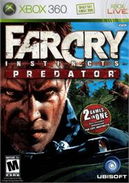 Box cover for Far Cry Instincts Predator on the Microsoft Xbox 360.