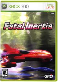 Box cover for Fatal Inertia on the Microsoft Xbox 360.