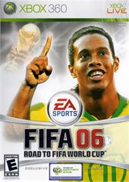 Box cover for Fifa 06 - En Route Pour La Coupe Du Monde on the Microsoft Xbox 360.