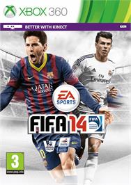 Box cover for Fifa 14 on the Microsoft Xbox 360.