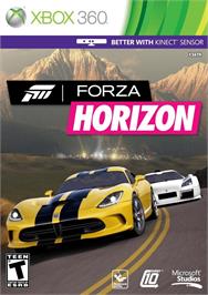 Box cover for Forza Horizon on the Microsoft Xbox 360.