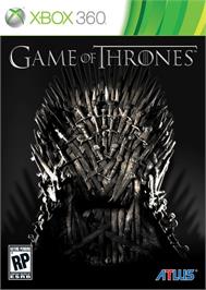 Box cover for Game of Thrones on the Microsoft Xbox 360.