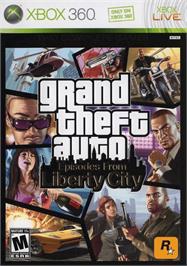 Box cover for Grand Theft Auto - Episodes From Liberty City on the Microsoft Xbox 360.