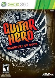 Box cover for Guitar Hero - Warriors Of Rock on the Microsoft Xbox 360.