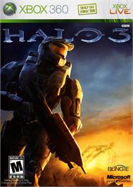 Box cover for Halo 3 on the Microsoft Xbox 360.