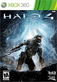 Box cover for Halo 4 on the Microsoft Xbox 360.