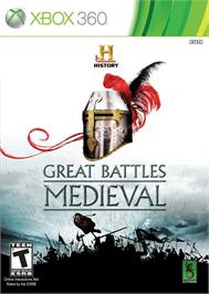 Box cover for History - Great Battles Medieval on the Microsoft Xbox 360.