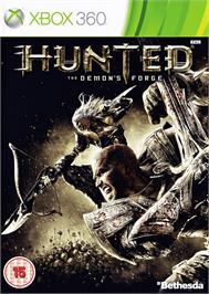 Box cover for Hunted - The Demon's Forge on the Microsoft Xbox 360.
