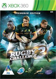 Box cover for Jonah Lomu Rugby Challenge 3 on the Microsoft Xbox 360.