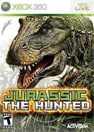 Box cover for Jurassic - The Hunted on the Microsoft Xbox 360.