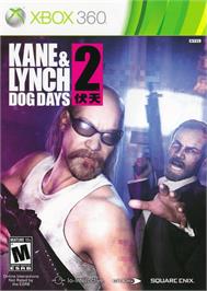 Box cover for Kane And Lynch 2 - Dog Days on the Microsoft Xbox 360.