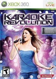 Box cover for Karaoke Revolution on the Microsoft Xbox 360.