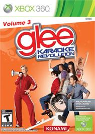 Box cover for Karaoke Revolution Glee:  Volume 3 on the Microsoft Xbox 360.