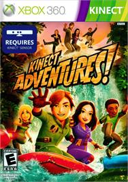Box cover for Kinect Adventures ! on the Microsoft Xbox 360.