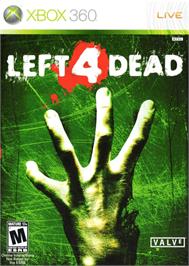 Box cover for Left 4 Dead on the Microsoft Xbox 360.