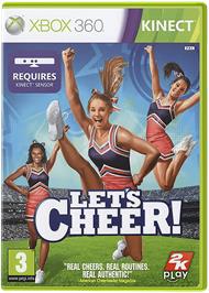 Box cover for Let's Cheer! on the Microsoft Xbox 360.