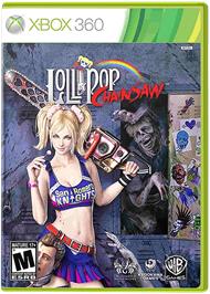 Box cover for Lollipop Chainsaw on the Microsoft Xbox 360.