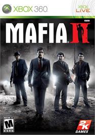 Box cover for Mafia 2 on the Microsoft Xbox 360.
