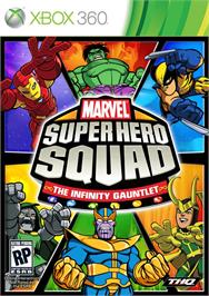 Box cover for Marvel Super Hero Squad - Le Gant De L'infini on the Microsoft Xbox 360.