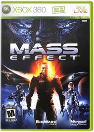 Box cover for Mass Effect on the Microsoft Xbox 360.
