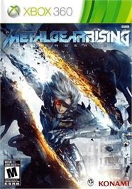 Box cover for Metal Gear Rising - Revengeance on the Microsoft Xbox 360.