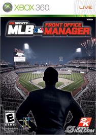 Box cover for Mlb Front Office Manager on the Microsoft Xbox 360.