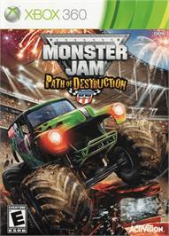Box cover for Monster Jam - Path Of Destruction on the Microsoft Xbox 360.