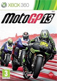 Box cover for Motogp 13 on the Microsoft Xbox 360.