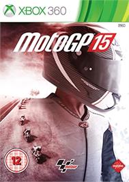 Box cover for Motogp 15 on the Microsoft Xbox 360.