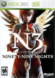 Box cover for N3 - Ninety-nine Nights on the Microsoft Xbox 360.