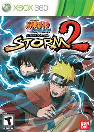 Box cover for Naruto Shippuden - Ultimate Ninja Storm 2 on the Microsoft Xbox 360.