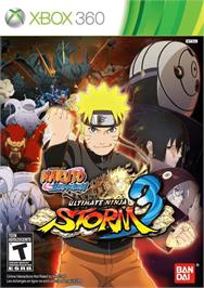 Box cover for Naruto Shippuden - Ultimate Ninja Storm 3 on the Microsoft Xbox 360.