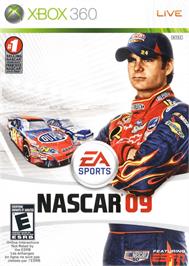 Box cover for Nascar 09 on the Microsoft Xbox 360.