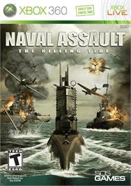 Box cover for Naval Assault - The Killing Tide on the Microsoft Xbox 360.