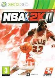 Box cover for Nba 2k11 on the Microsoft Xbox 360.