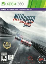 Box cover for Need For Speed Rivals on the Microsoft Xbox 360.
