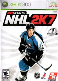 Box cover for Nhl 2k7 on the Microsoft Xbox 360.
