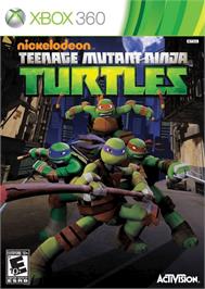 Box cover for Nickelodeon - Teenage Mutant Ninja Turtles on the Microsoft Xbox 360.
