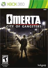 Box cover for Omerta - City Of Gangsters on the Microsoft Xbox 360.
