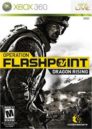 Box cover for Operation Flashpoint - Dragon Rising on the Microsoft Xbox 360.