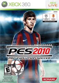 Box cover for PES 2010 - Pro Evolution Soccer on the Microsoft Xbox 360.