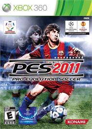 Box cover for PES 2011 - Pro Evolution Soccer on the Microsoft Xbox 360.