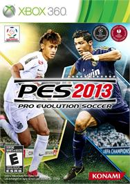 Box cover for PES 2013 - Pro Evolution Soccer on the Microsoft Xbox 360.