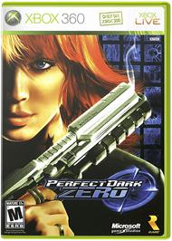 Box cover for Perfect Dark Zero on the Microsoft Xbox 360.