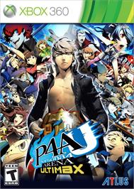 Box cover for Persona 4 - Arena Ultimax on the Microsoft Xbox 360.